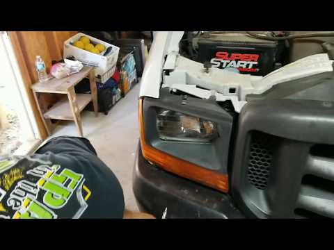 F250 headlight conversion and a Nissan hardbody