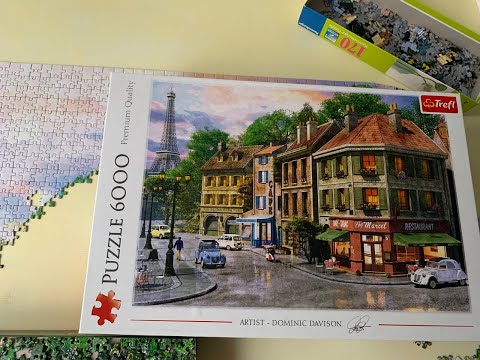 Full Timelaps 6000 Trefl Puzzle "Street for Paris"