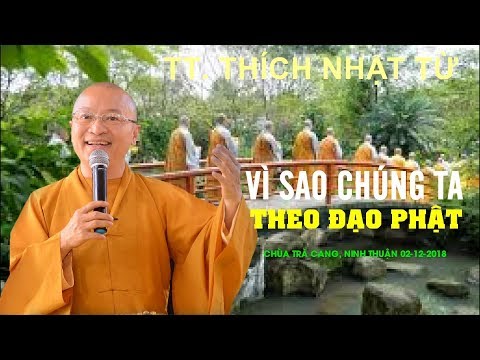 Vì sao chúng ta theo đạo Phật - TT. Thích Nhật Từ 