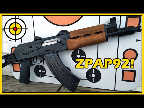 Zastava ZPAP92 First Shots \u0026 Range Fun! Ringing Some Steel!