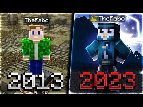 Fabo - MY COMPLETE MINECRAFT STORY (10 YEARS)