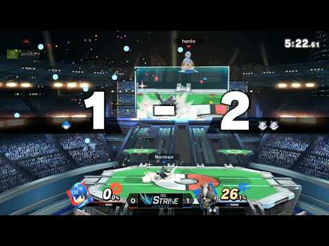 Strike League Qualifier I - Nog (Mega Man) vs SU | Hakii (Wolf) Losers Finals - SSBU