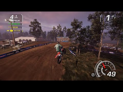 MX vs. ATV All Out World Record Lap Crescent Lakes South In Online Race