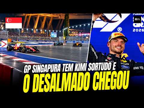 GP SINGAPURA: VERSTAPPEN VENCE FÁCIL! ANTONELLI HERDA PÓDIO E ESTÁ CADA VEZ MAIS PRÓXIMO DO TÍTULO