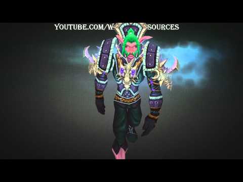 Night Elf Mage Season 13 PvP Armor - Patch 5.2