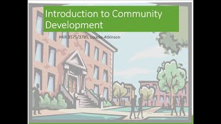 Introduction to Community Development