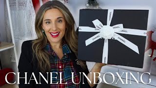 ITS FINALLY HERE❤️ CHANEL 15C PEARLESCENT RED HANDBAG UNBOXING!!🎄