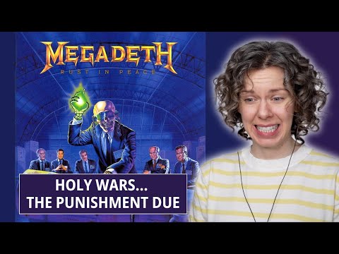First time hearing MEGADETH! Vocal Coach Reacts to "Holy Wars... The Punishment Due"