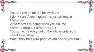 Brenda Holloway - I&#39;ll Be Available Lyrics