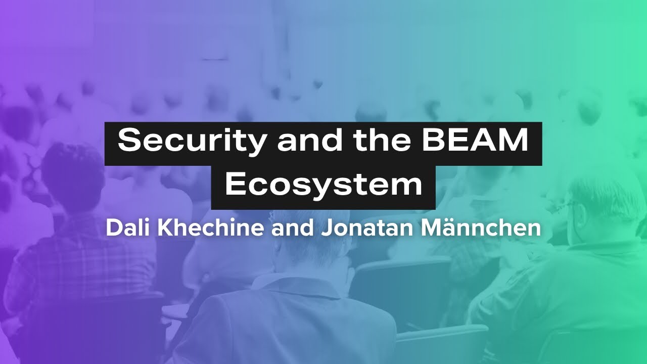 Security and the BEAM Ecosystem