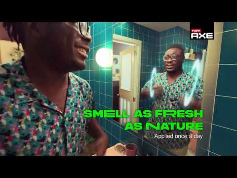 Smell irresistibly fresh as nature with NEW AXE Jungle Fresh!