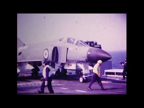Phantom F4K Trials in HMS Eagle   June 1969
