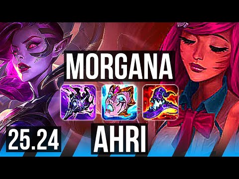 MORGANA vs AHRI (MID) | 9/1/11 | EUW Master | 25.24