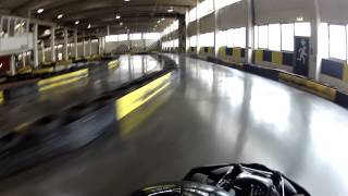 preview picture of video 'Gokart 1st run @ Kartion in Gärtringen 1st March 2014'