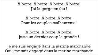 Les Cowboys Fringants | Marine Marchande | Paroles