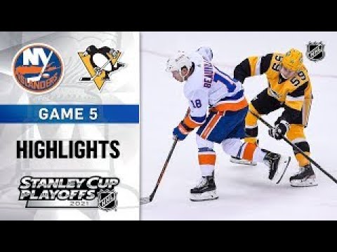 First Round, Gm5: Islanders @ Penguins 5/24/21 | NHL Highlights