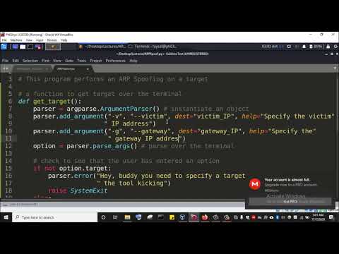 Malicious Python 3 Programming Arp Spoofing Tool Function_get_mac