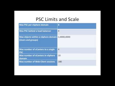 2015 VMworld USA - Joseph Griffiths @Gortees - vSphere 5 5 to 6 SSO architecture