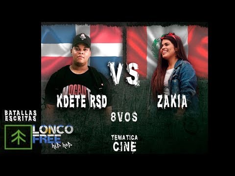 🇵🇪ZAKIA vs 🇩🇴KDETE RSD vs  // Internacional Lonco Free - Batallas escritas