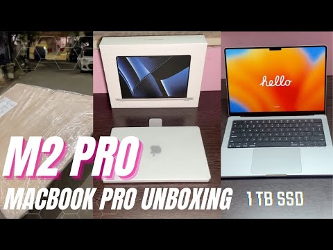 M2 PRO 14" Macbook Pro 2023 🔥 Unboxing