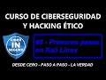 Kali Linux First Steps Where To Start 2022 5 Cybersecurity And Ethical Hacking Course