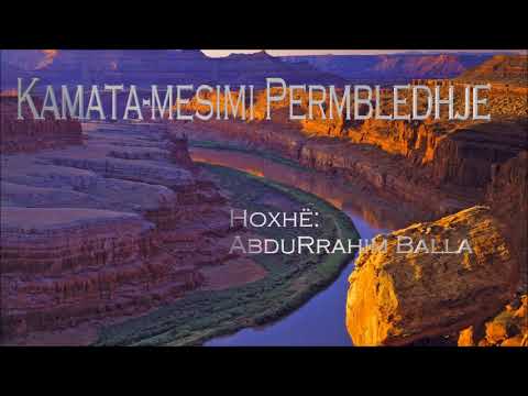 Kamata mësimi - Përmbledhje - Hoxhë: AbduRrahim Balla