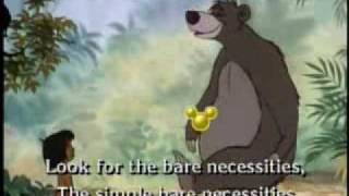 Bare Necessities [Sing Along Song]
