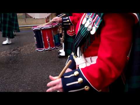 Band of the Royal Regiment of Scotland Visit Of The Queen Tay Street Perth Perthshire