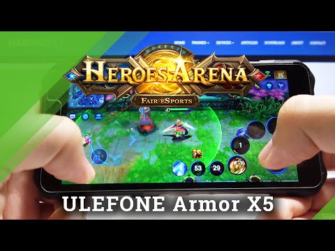 Heroes Arena on ULEFONE Armor X5 – Game Test
