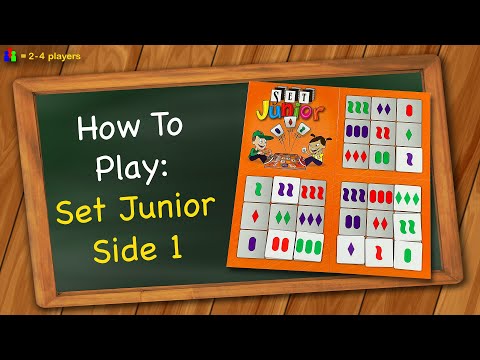 How to play Set Junior (Side 1)