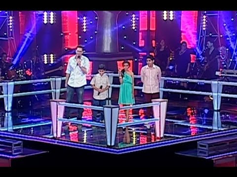 Eva Ayllón elige entre Maryuri, Mauricio y Rudy - La Voz Kids Perú - Las Batallas - Temporada 1