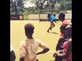 Hurley Heren 1-speler Rogier Rombouts in Nairobi, Kenia