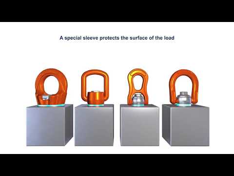 Pewag PLAW M8 Upto M48 Swivel Eye Bolt