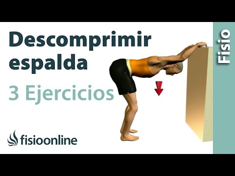 Ejercicios para aliviar el dolor lumbar y descomprimir la columna