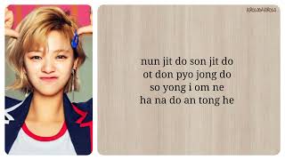 TWICE - SIGNAL easy lyrics