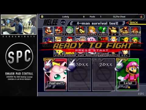 SPC30 Pools - Ludwig (Jigglypuff) vs CL|The Cheat (Luigi)