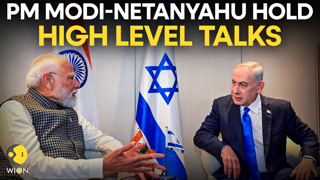 LIVE: PM Modi and Israeli PM Netanyahu Hold Delegation-Level Talks to Boost Ties | WION