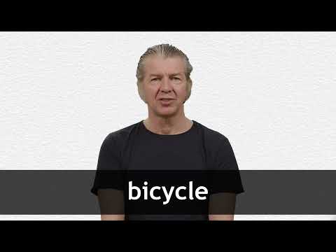 How to pronounce BICYCLE in American English