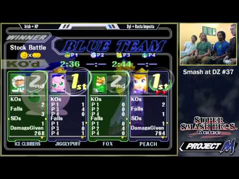 SCG | Irish + KP VS Dyl + Rasta Imposta - Smash at DZ #37 Melee Doubles