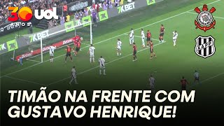 GUSTAVO HENRIQUE ABRE O PLACAR PARA O CORINTHIANS CONTRA A PONTE PRETA; VEJA COMO FOI O GOL!
