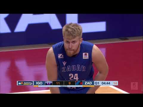 AdmiralBet ABA League 2022/23, Round 10 match: Igokea m:tel - Zadar (9.12.2022)