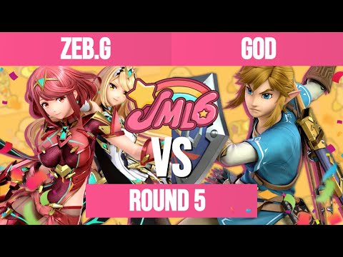 Zeb.G (Pyra & Mythra) vs GOD (Link) - JMLeague6 Round 5