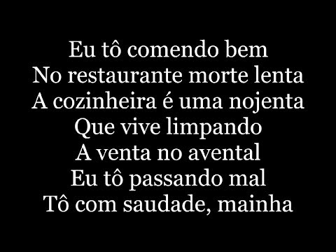 Raimundos - Reggae Do Manero (letra)