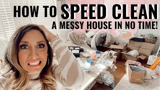 How to speed-clean your house FAST! My secrets to speed-cleaning! | Jordan Page