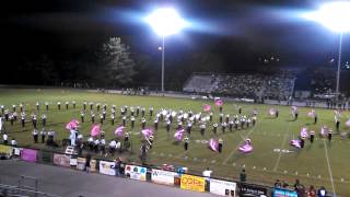 preview picture of video 'WCHS Warriors Marching Band 2014 09 05 - Jungle Boogie'
