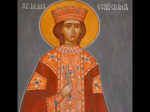 Troparul Sfintei Mare Mucenițe Ecaterina