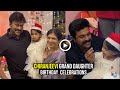 Megastar Chiranjeevi GrandDaughter Navishka Birthday Celebrations || Ram Charan | Telugu Tonic