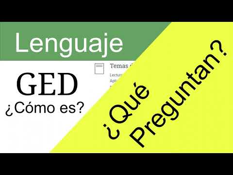 GED Artes del Lenguaje - Cómo es y qué preguntan
