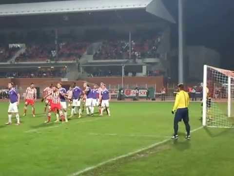 DVTK vs. Újpest 14/15 IX. - Gólöröm (Griffiths)