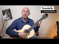 Tarantella (Christopher Parkening)  | Classical Guitar Study | Played by Jonathan Richter